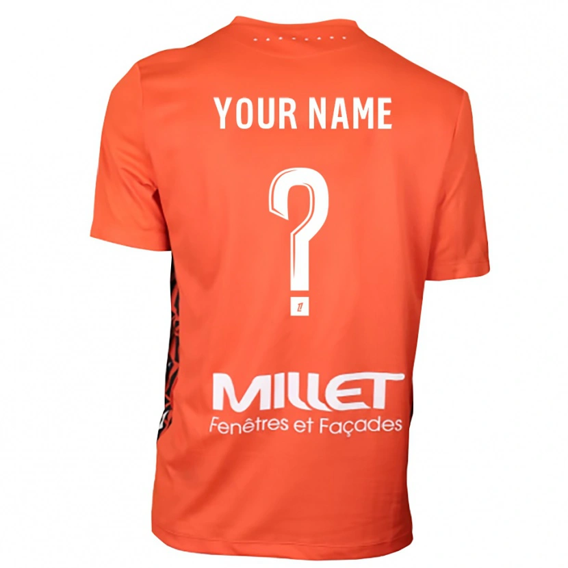 DanxenレディースFCナントオレンジ ホワイトゴールキーパー シャツ2025/26ジャージーユニフォーム