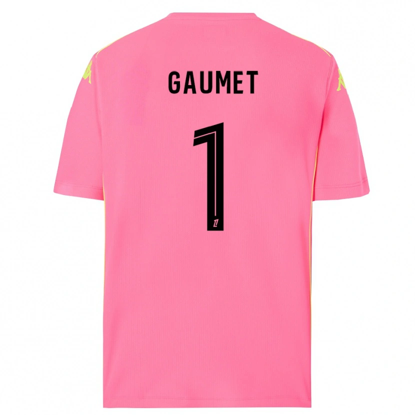 DanxenレディースNoa Gaumet#1ホットピンクブラックゴールキーパー シャツ2025/26ジャージーユニフォーム