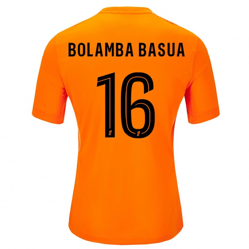 DanxenレディースKévin Bolamba Basua#16オレンジブラックゴールキーパー シャツ2025/26ジャージーユニフォーム