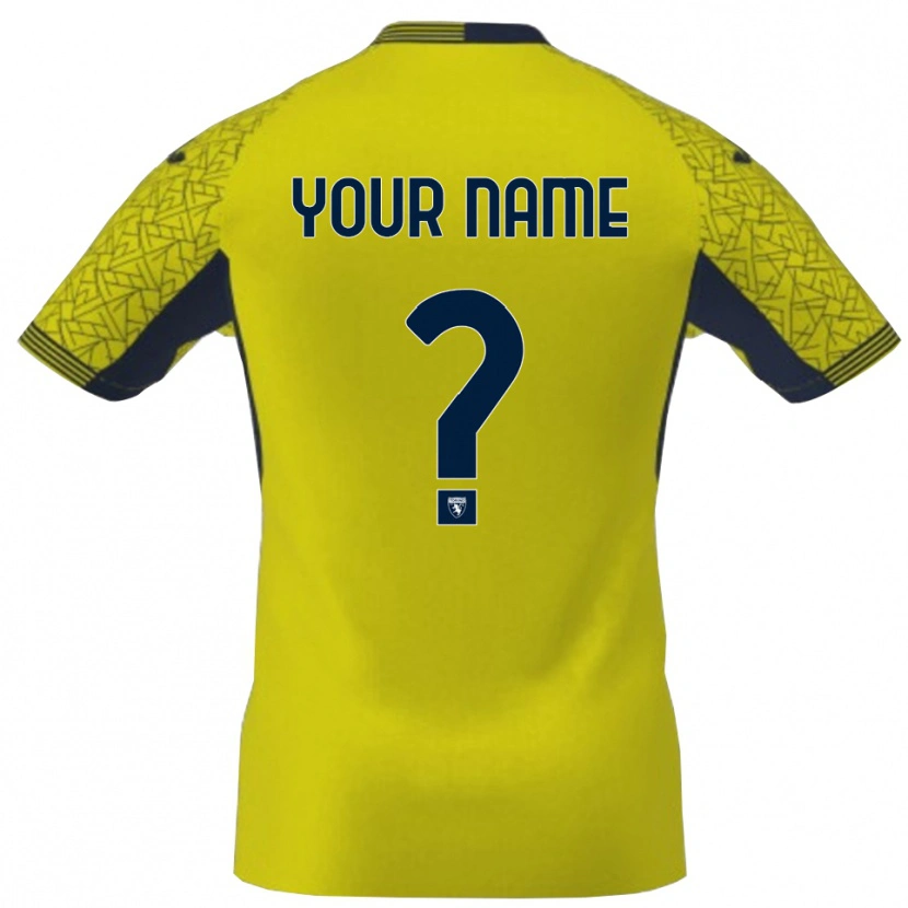 DanxenレディーストリノFC黄黒ゴールキーパー シャツ2025/26ジャージーユニフォーム