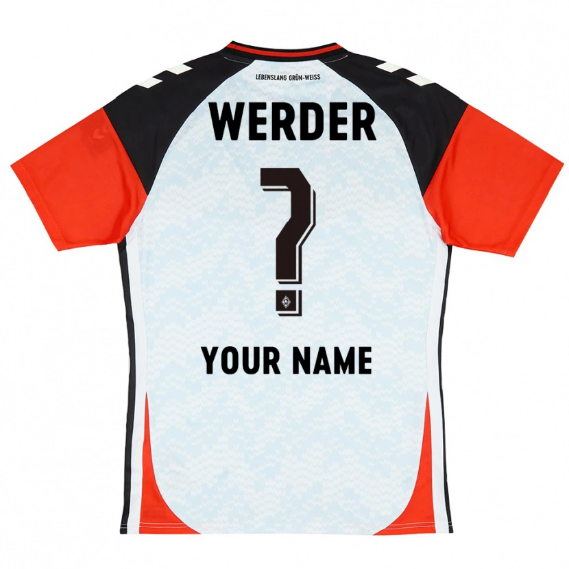 Danxenレディースヴェルダー・ブレーメン赤黒黄ゴールキーパー シャツ2025/26ジャージーユニフォーム