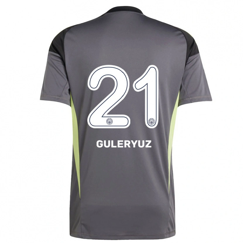 DanxenレディースGöknur Güleryüz#21ディムグレーブラックゴールキーパー シャツ2025/26ジャージーユニフォーム