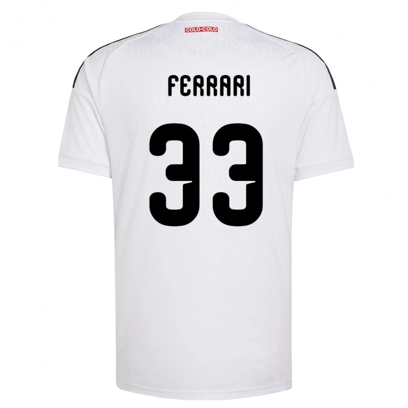 Danxenキッズマティアス・フェラーリ#33白黒ホームシャツ2026/27ジャージーユニフォーム