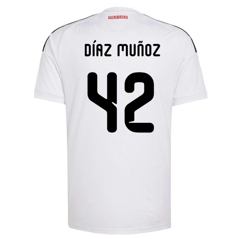 DanxenキッズCristian Díaz Muñoz#42白黒ホームシャツ2026/27ジャージーユニフォーム