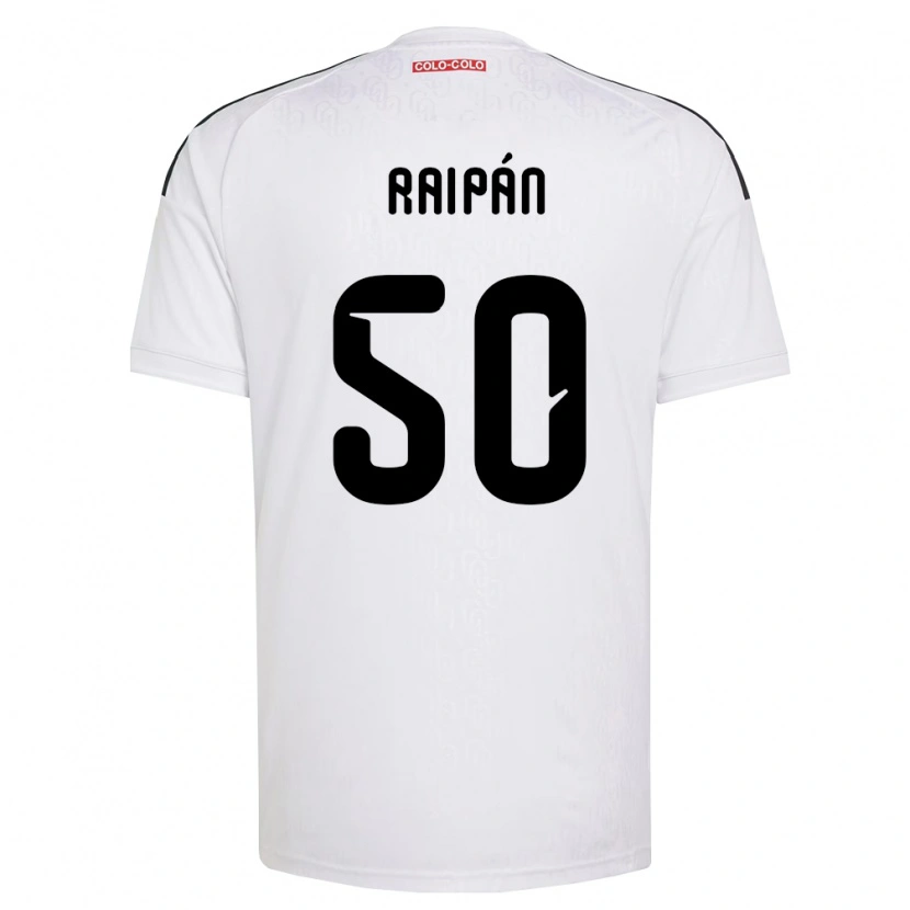 DanxenキッズFelipe Raipán#50白黒ホームシャツ2026/27ジャージーユニフォーム