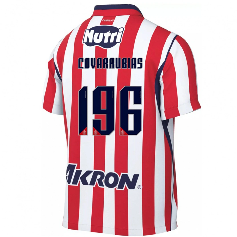 DanxenキッズDiego Covarrubias#196白赤ホームシャツ2026/27ジャージーユニフォーム