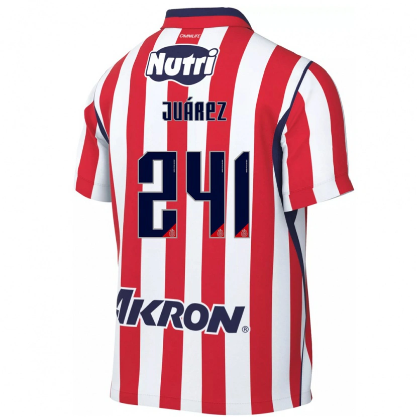 DanxenキッズHugo Juárez#241白赤ホームシャツ2026/27ジャージーユニフォーム