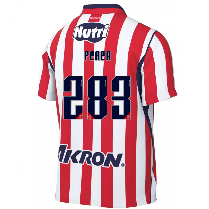 DanxenキッズJosé Perea#283白赤ホームシャツ2026/27ジャージーユニフォーム