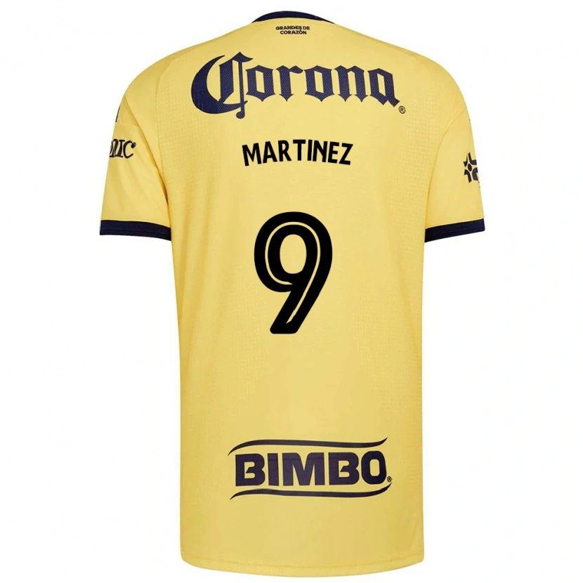 DanxenキッズKatty Martinez#9黄赤黒ホームシャツ2026/27ジャージーユニフォーム