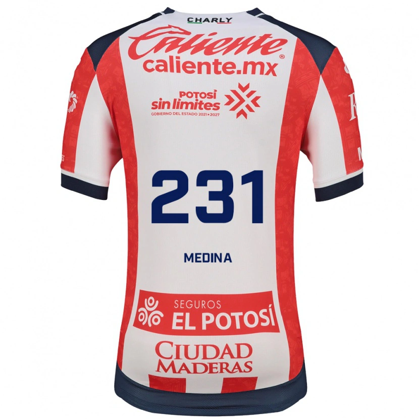 DanxenキッズGabriel Medina#231赤白黒ホームシャツ2026/27ジャージーユニフォーム