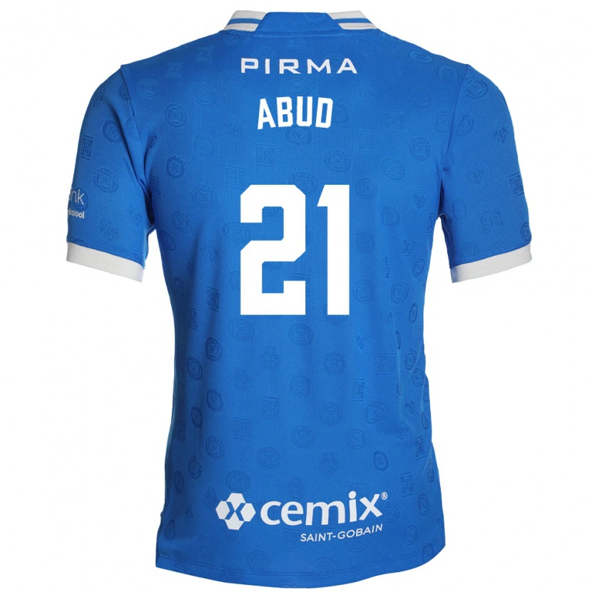 DanxenキッズKarime Abud#21青白赤ホームシャツ2026/27ジャージーユニフォーム