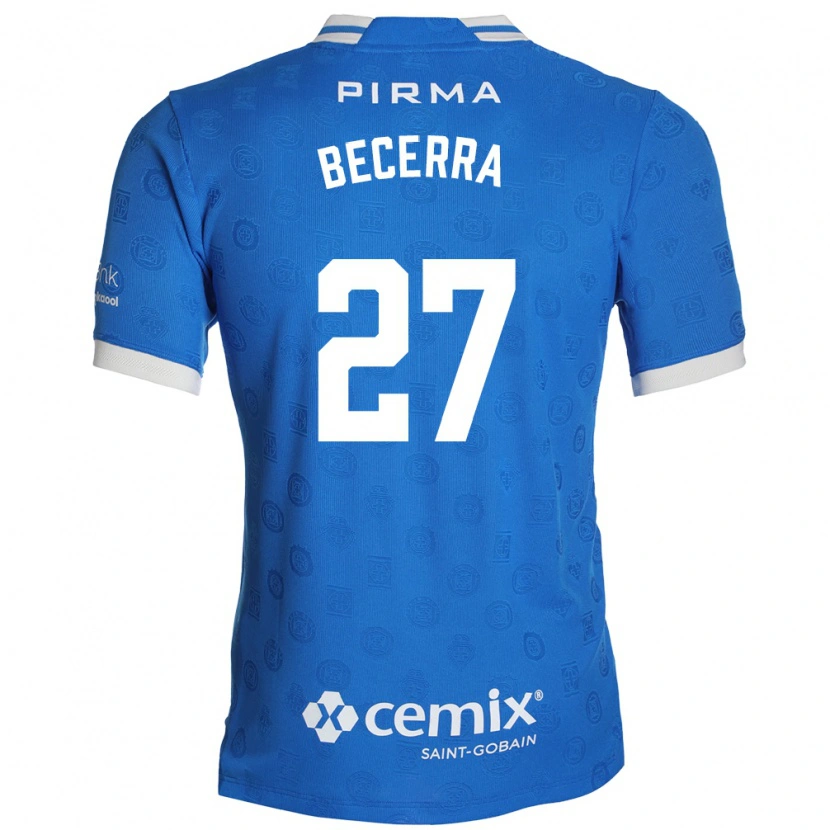 DanxenキッズAna Becerra#27青白赤ホームシャツ2026/27ジャージーユニフォーム