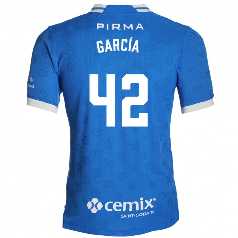 DanxenキッズJorge García#42青白赤ホームシャツ2026/27ジャージーユニフォーム
