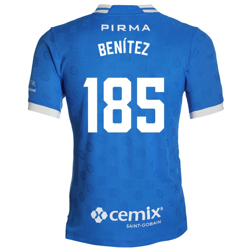 DanxenキッズCristopher Benítez#185青白赤ホームシャツ2026/27ジャージーユニフォーム