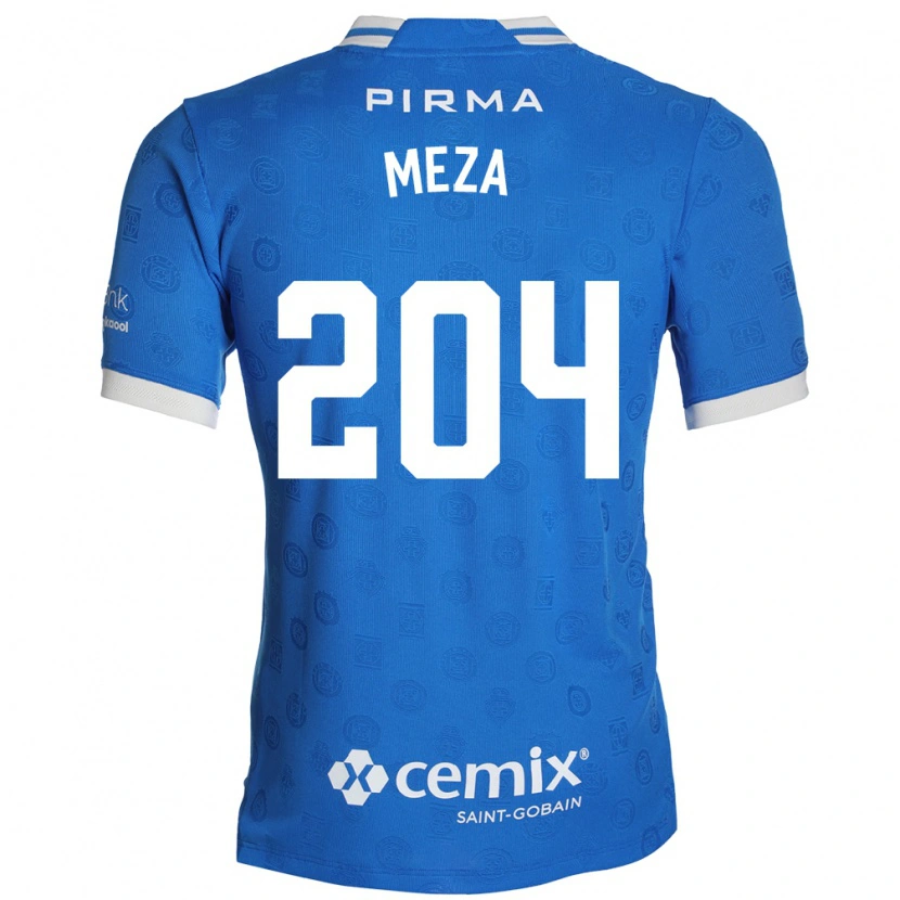 DanxenキッズJonathan Meza#204青白赤ホームシャツ2026/27ジャージーユニフォーム