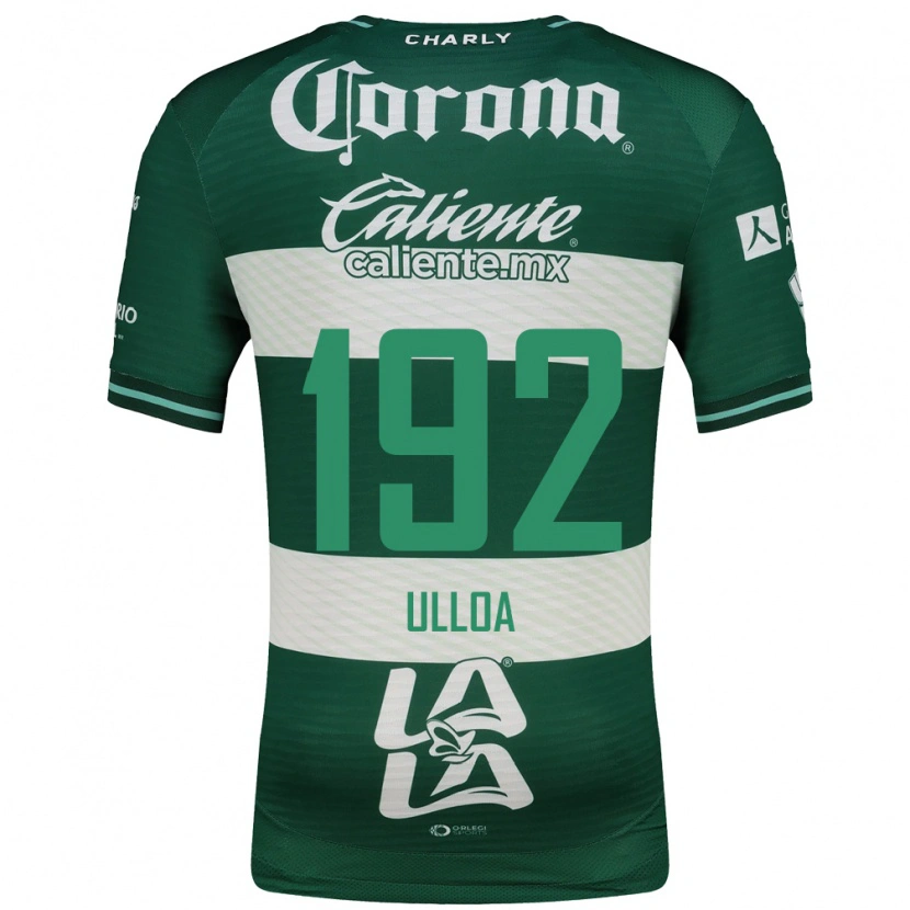 DanxenキッズJosé Ulloa#192緑白ホームシャツ2026/27ジャージーユニフォーム