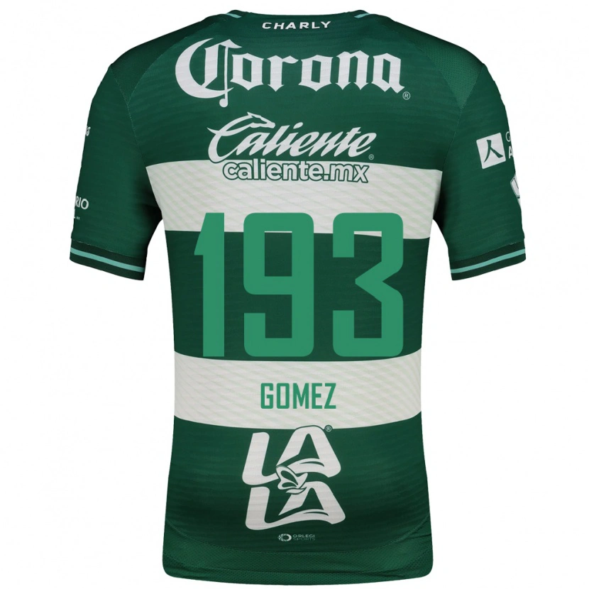 DanxenキッズLuis Gómez#193緑白ホームシャツ2026/27ジャージーユニフォーム