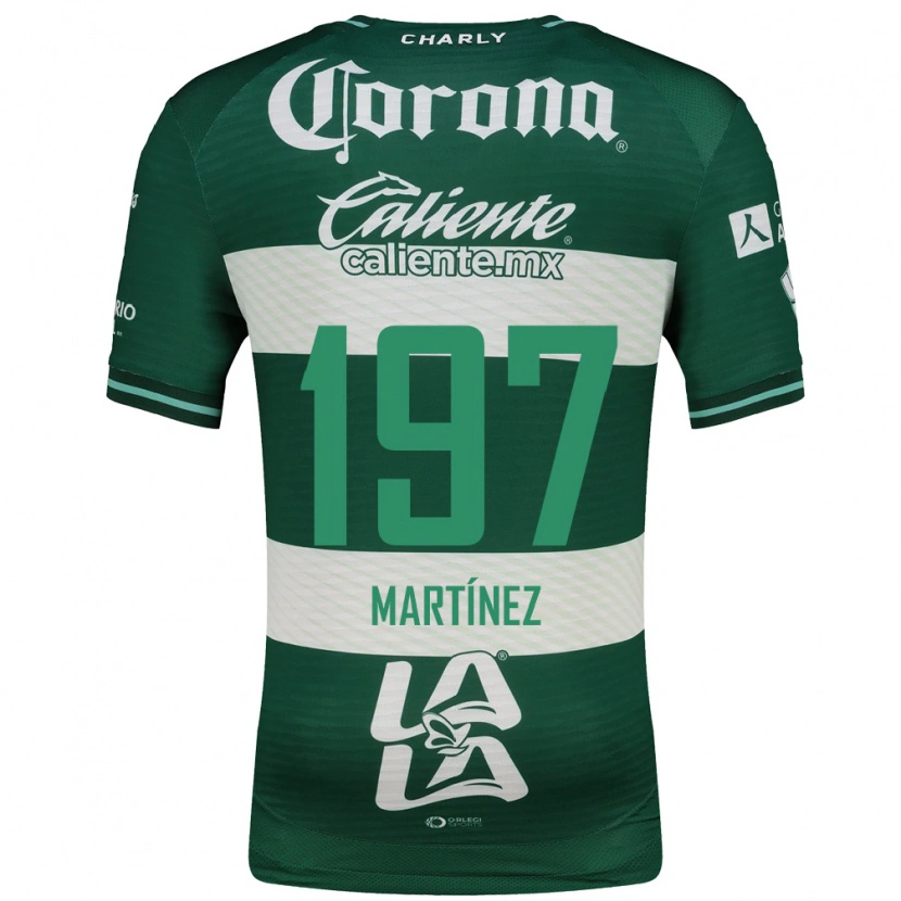 DanxenキッズAndré Martínez#197緑白ホームシャツ2026/27ジャージーユニフォーム