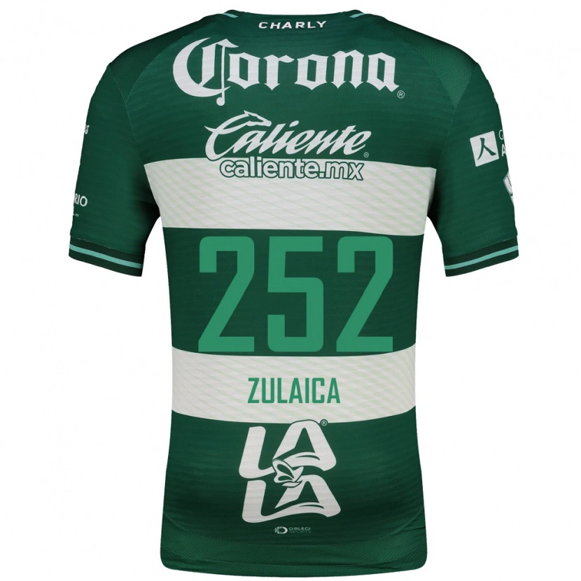 DanxenキッズJosé Zulaica#252緑白ホームシャツ2026/27ジャージーユニフォーム
