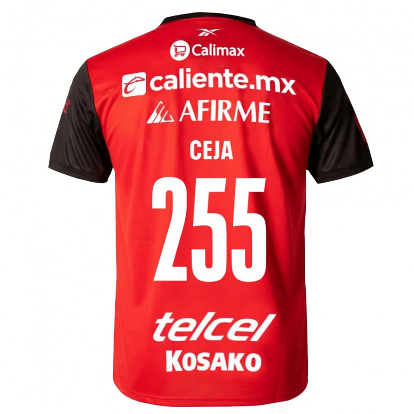 DanxenキッズJulio Ceja#255黒赤ホームシャツ2026/27ジャージーユニフォーム