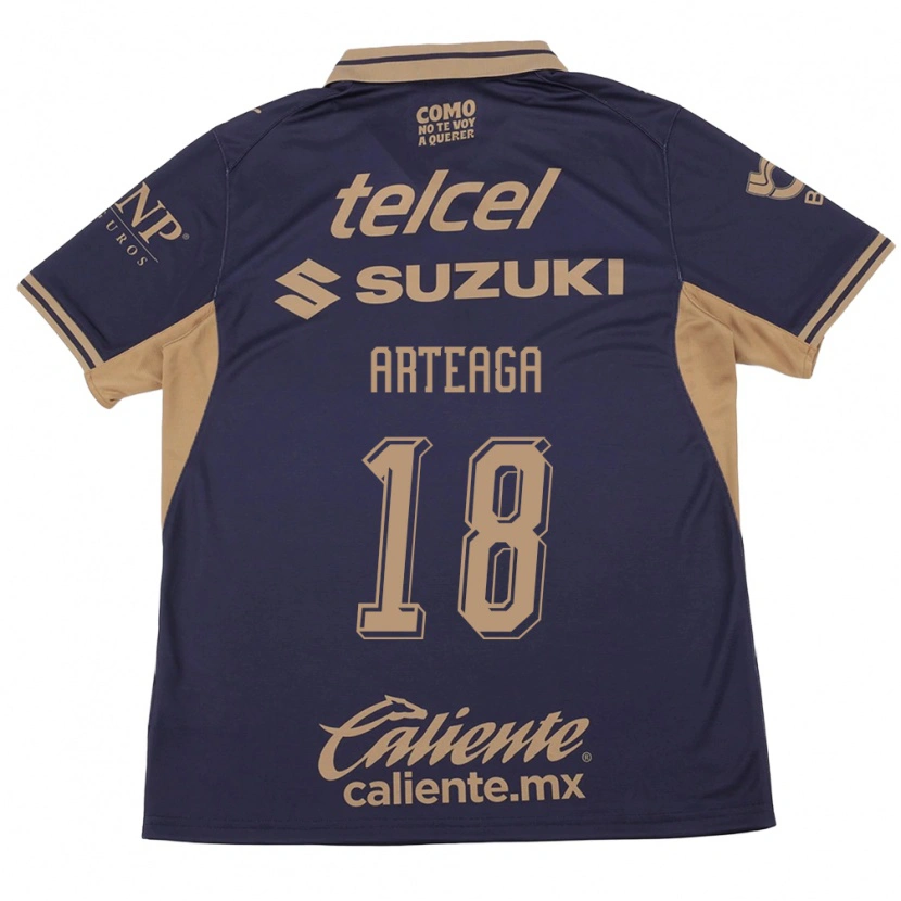 DanxenキッズVíctor Arteaga#18紫茶ホームシャツ2026/27ジャージーユニフォーム