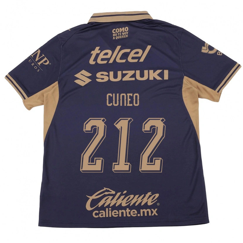 DanxenキッズKevin Cuneo#212紫茶ホームシャツ2026/27ジャージーユニフォーム