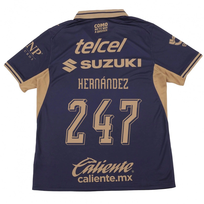 DanxenキッズOswaldo Hernández#247紫茶ホームシャツ2026/27ジャージーユニフォーム