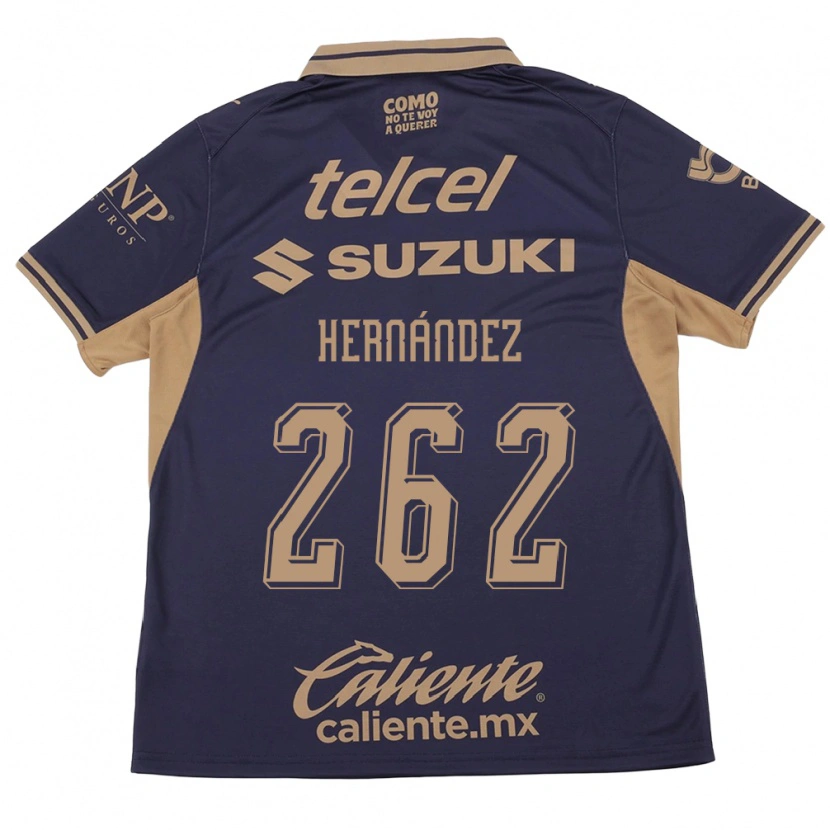 DanxenキッズRoberto Hernández#262紫茶ホームシャツ2026/27ジャージーユニフォーム