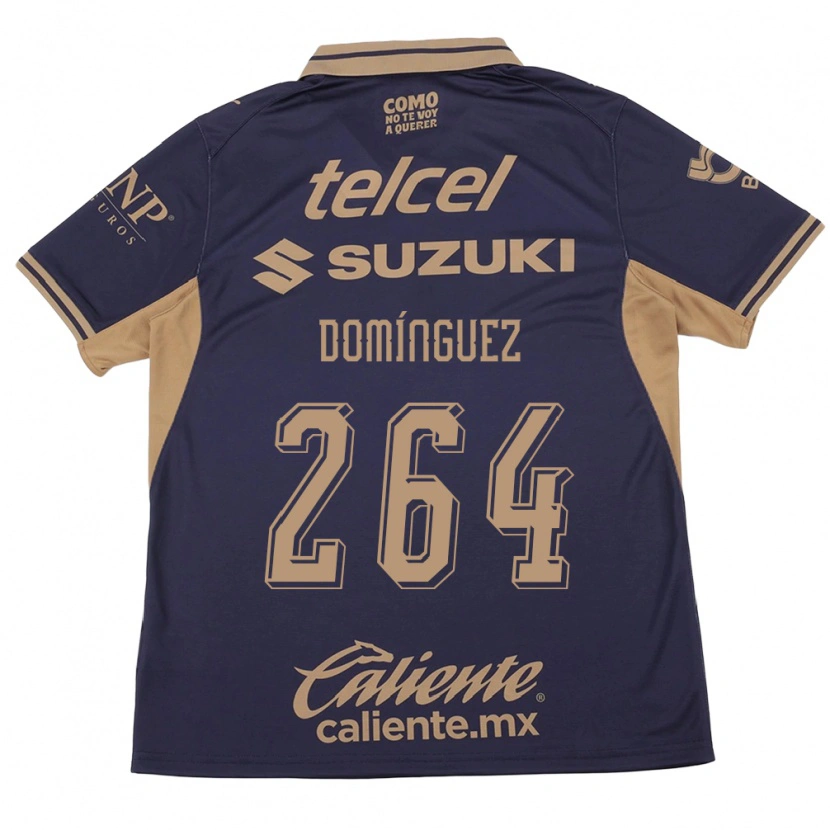 DanxenキッズGerardo Domínguez#264紫茶ホームシャツ2026/27ジャージーユニフォーム