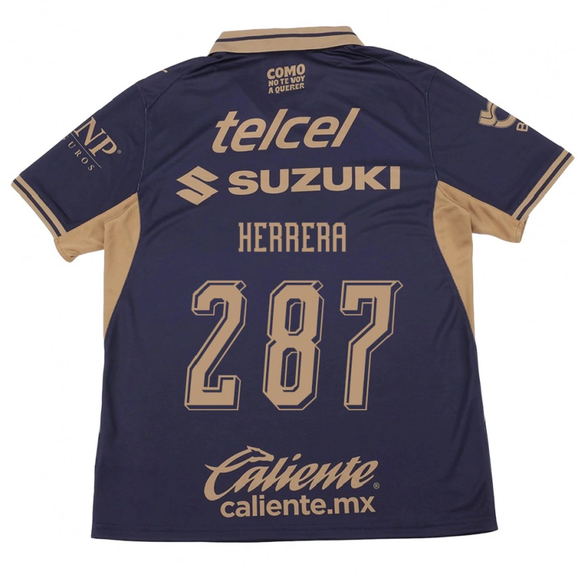 DanxenキッズSebastián Herrera#287紫茶ホームシャツ2026/27ジャージーユニフォーム