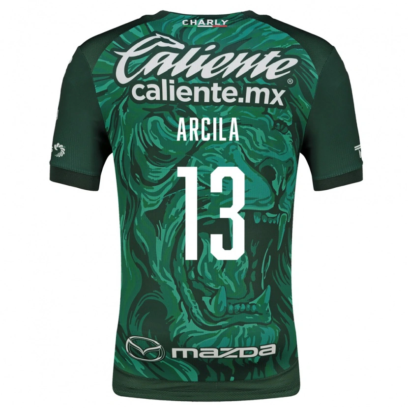 DanxenキッズDaniel Arcila#13緑黒ホームシャツ2026/27ジャージーユニフォーム