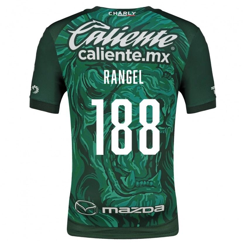 DanxenキッズBrandón Rangel#188緑黒ホームシャツ2026/27ジャージーユニフォーム