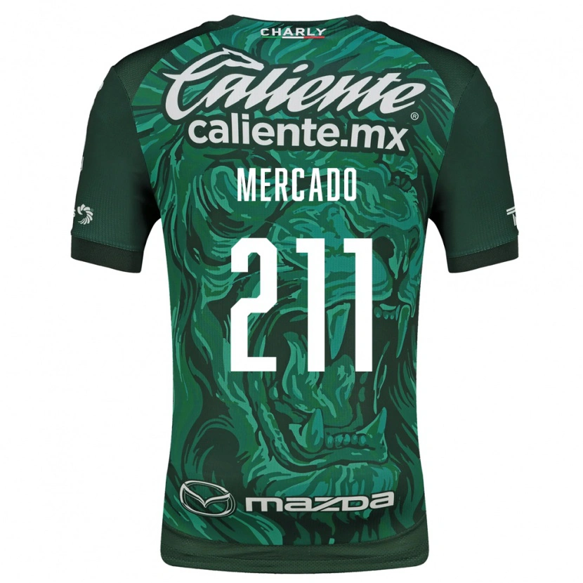 DanxenキッズDiego Mercado#211緑黒ホームシャツ2026/27ジャージーユニフォーム