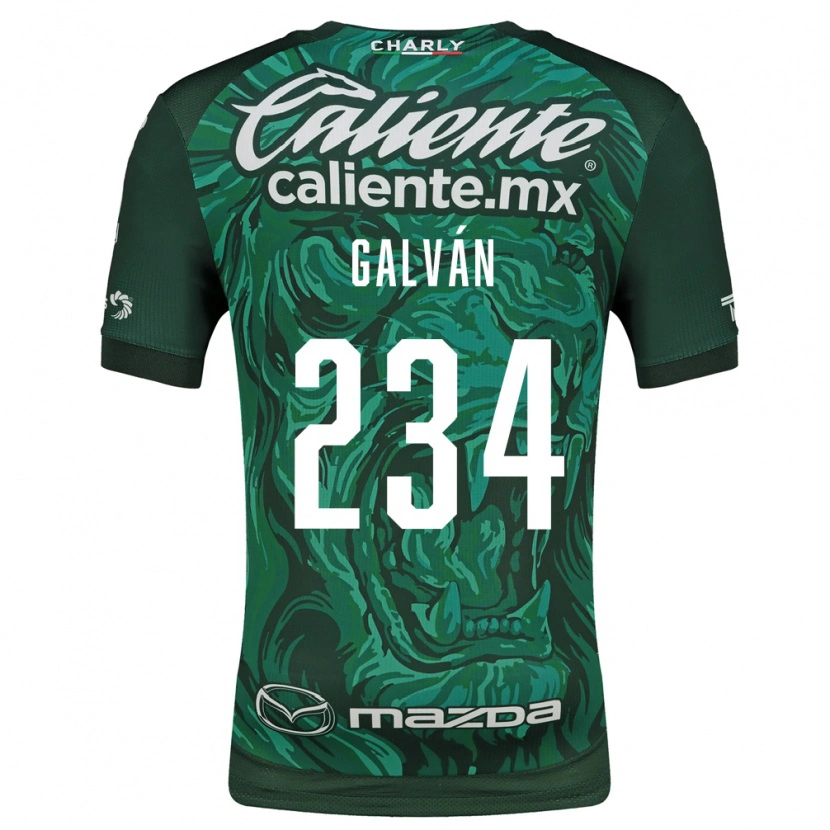 Danxenキッズディエゴ・ガルバン#234緑黒ホームシャツ2026/27ジャージーユニフォーム