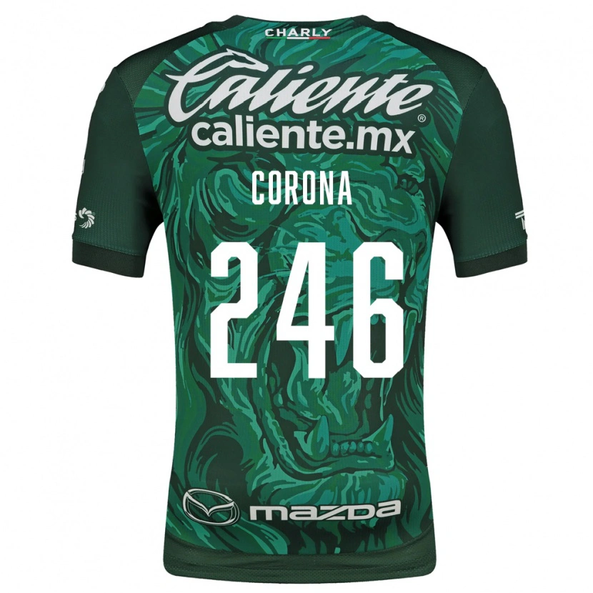 DanxenキッズMichael Corona#246緑黒ホームシャツ2026/27ジャージーユニフォーム