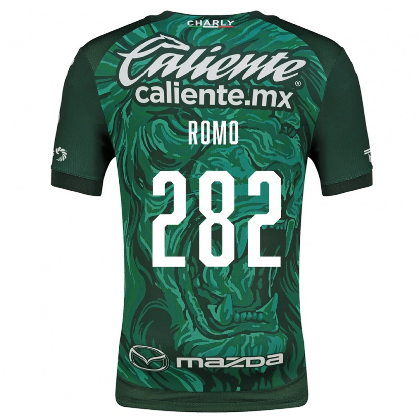 DanxenキッズMateo Romo#282緑黒ホームシャツ2026/27ジャージーユニフォーム
