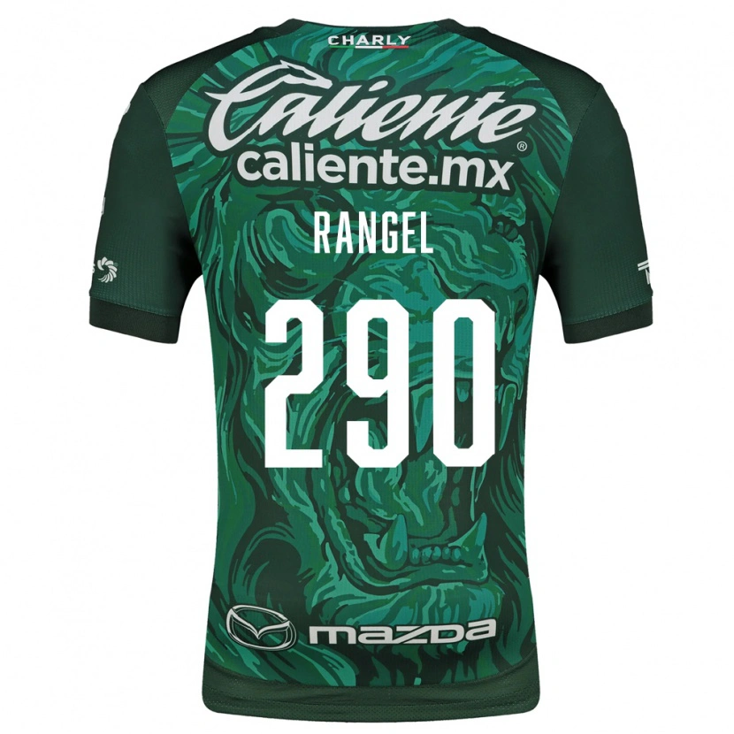 DanxenキッズCristian Rangel#290緑黒ホームシャツ2026/27ジャージーユニフォーム