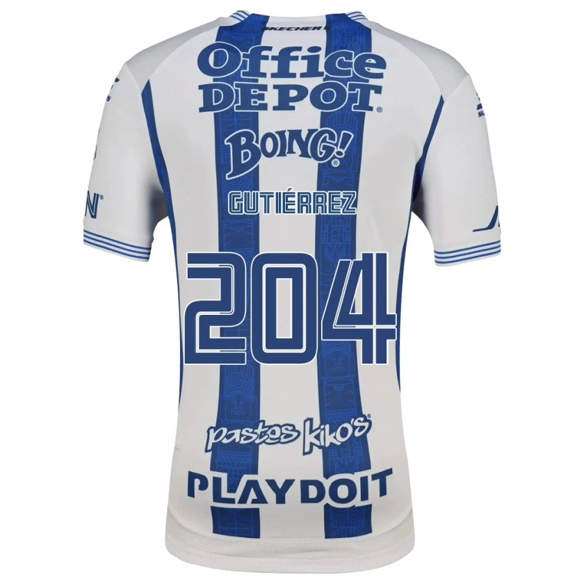 DanxenキッズSaúl Gutiérrez#204白紺ホームシャツ2026/27ジャージーユニフォーム