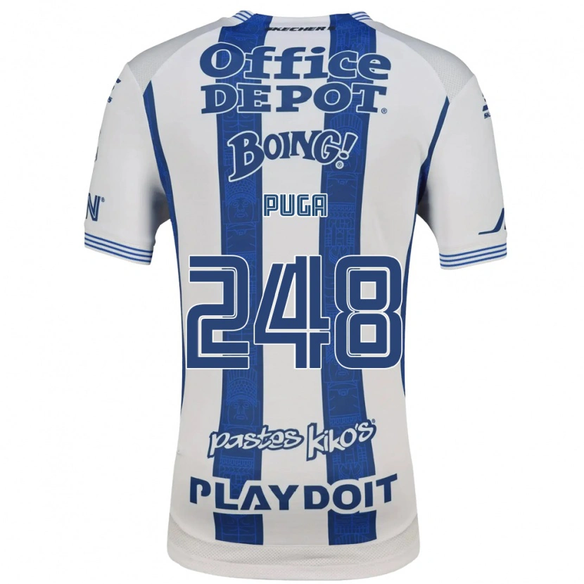 DanxenキッズLuis Puga#248白紺ホームシャツ2026/27ジャージーユニフォーム