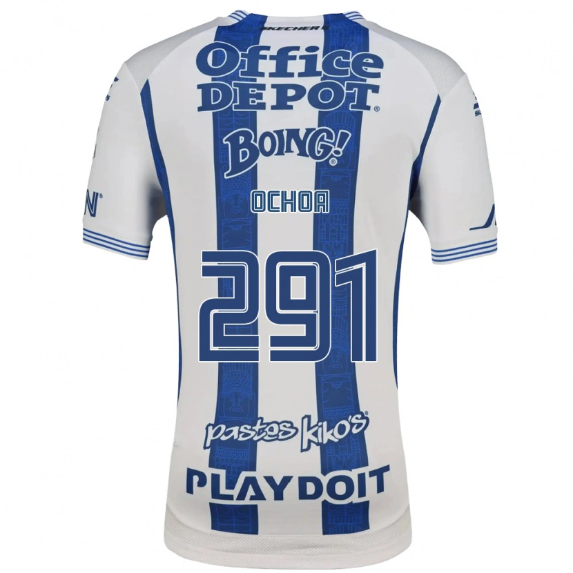 DanxenキッズMatteo Ochoa#291白紺ホームシャツ2026/27ジャージーユニフォーム