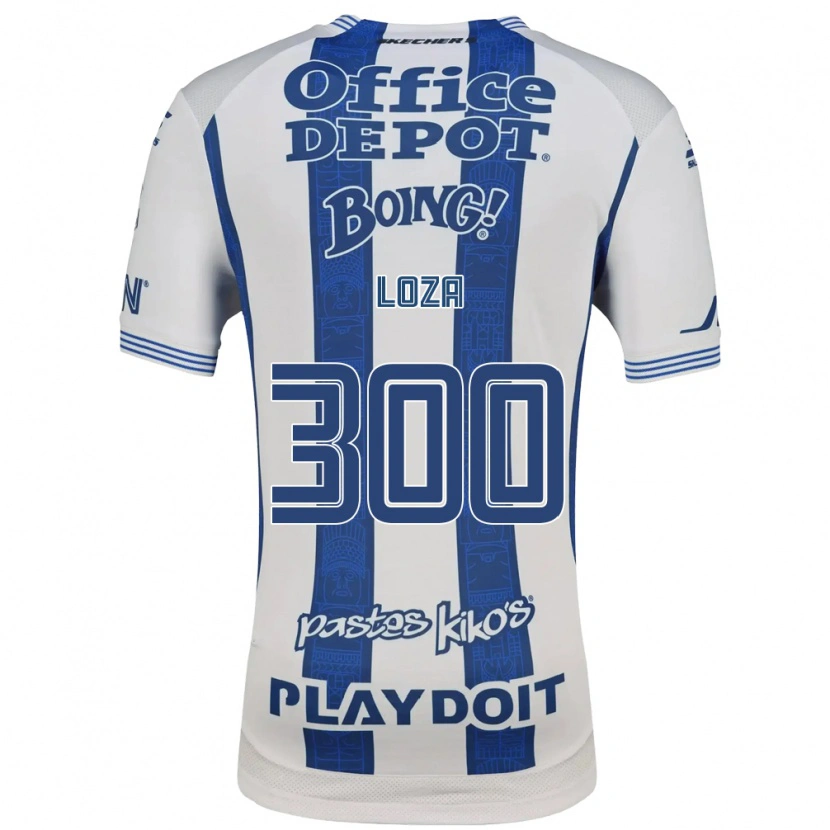 DanxenキッズSantino Loza#300白紺ホームシャツ2026/27ジャージーユニフォーム