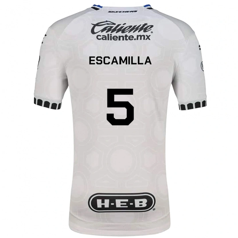 DanxenキッズKevin Escamilla#5白黒青ホームシャツ2026/27ジャージーユニフォーム