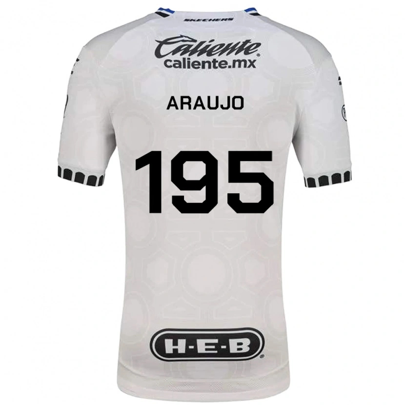 DanxenキッズDiego Araujo#195白黒青ホームシャツ2026/27ジャージーユニフォーム