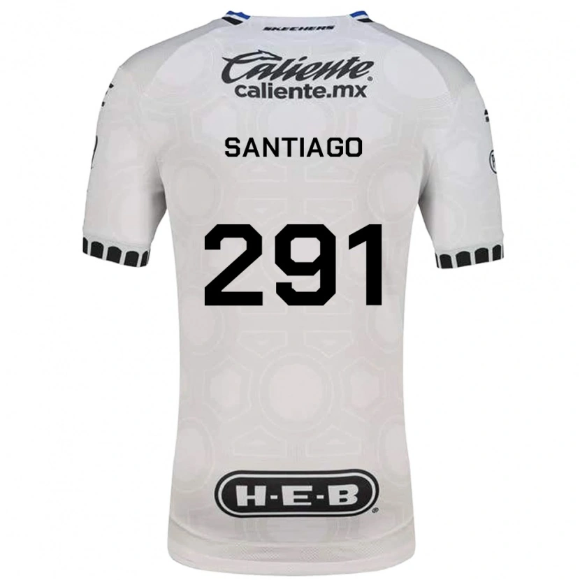 DanxenキッズSantiago De La Barrera#291白黒青ホームシャツ2026/27ジャージーユニフォーム