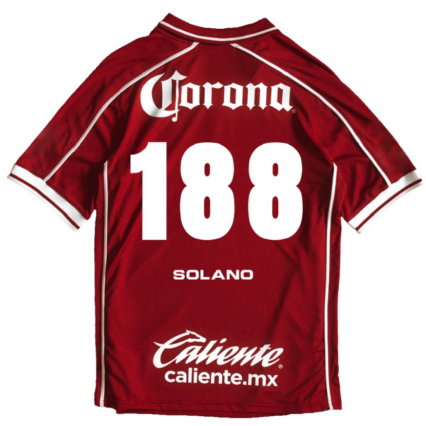 DanxenキッズAldo Solano#188白赤ホームシャツ2026/27ジャージーユニフォーム