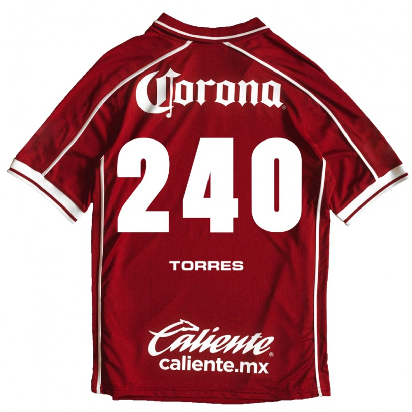 DanxenキッズSantiago Torres#240白赤ホームシャツ2026/27ジャージーユニフォーム