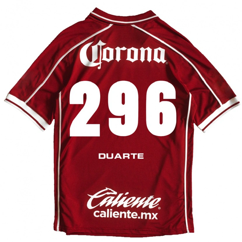 DanxenキッズSaúl Duarte#296白赤ホームシャツ2026/27ジャージーユニフォーム