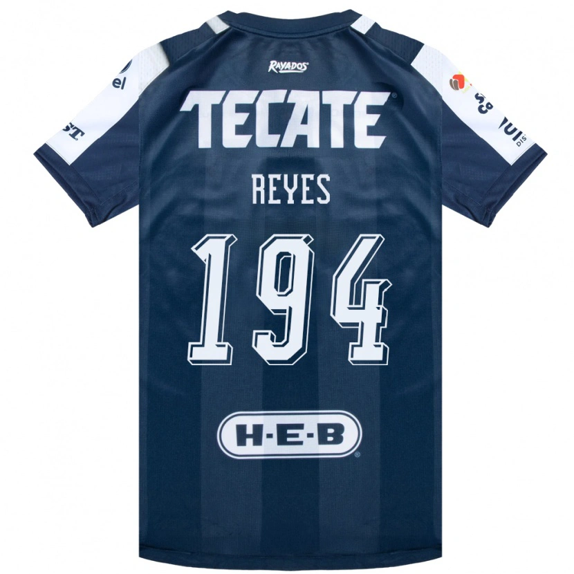 DanxenキッズCristian Reyes#194藍色白赤ホームシャツ2026/27ジャージーユニフォーム