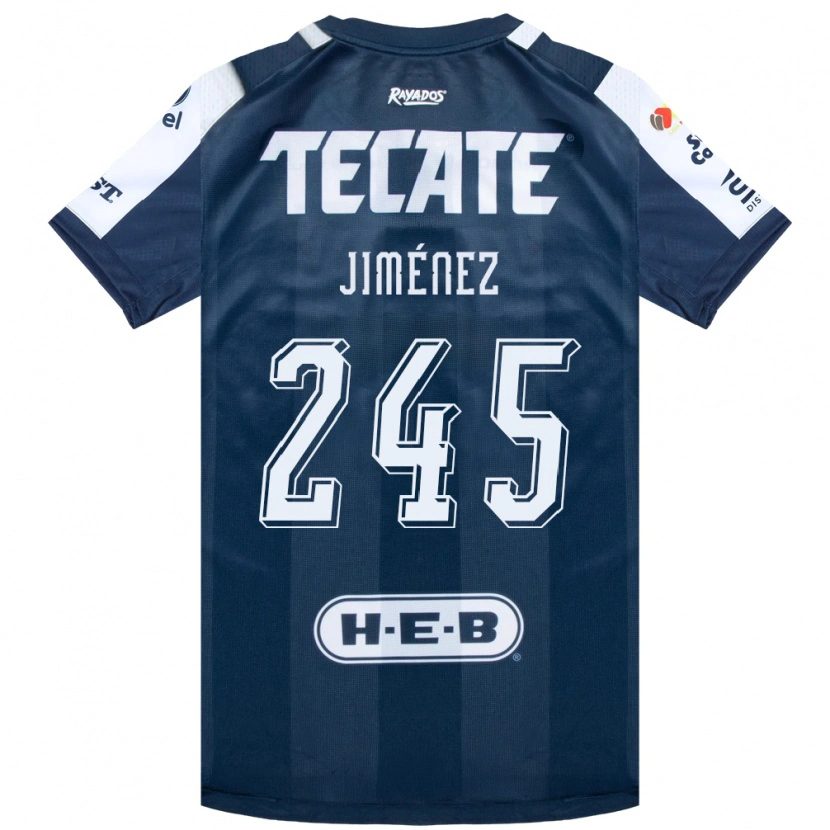 DanxenキッズGabriel Jiménez#245藍色白赤ホームシャツ2026/27ジャージーユニフォーム