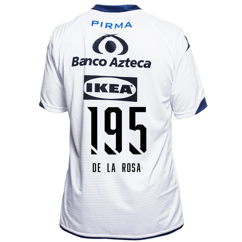 DanxenキッズÁlvaro De La Rosa#195白黒青ホームシャツ2026/27ジャージーユニフォーム